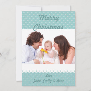 Polka Dots Holiday Card