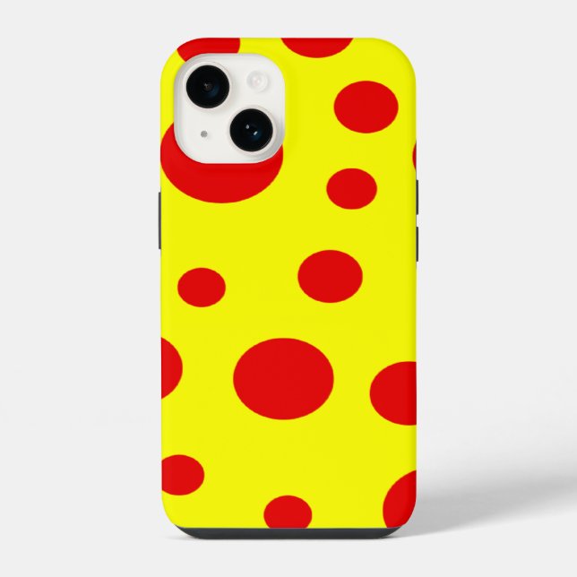 Polka Dots iPhone Case (Back)