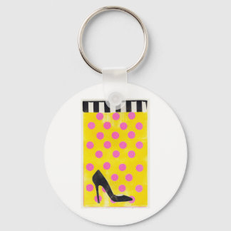 Polka Dots Key Ring