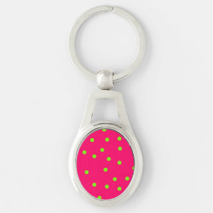 Polka dots key ring
