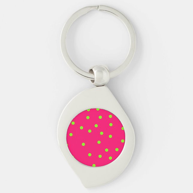 Polka dots key ring (Front)