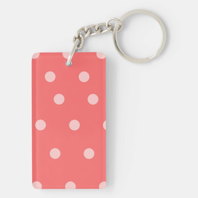 Polka dots key ring (Back)