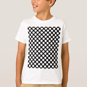 Polka Dots Mod Pattern T-Shirt