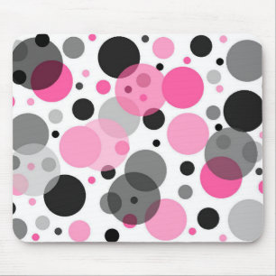 Polka Dots Mouse Pad