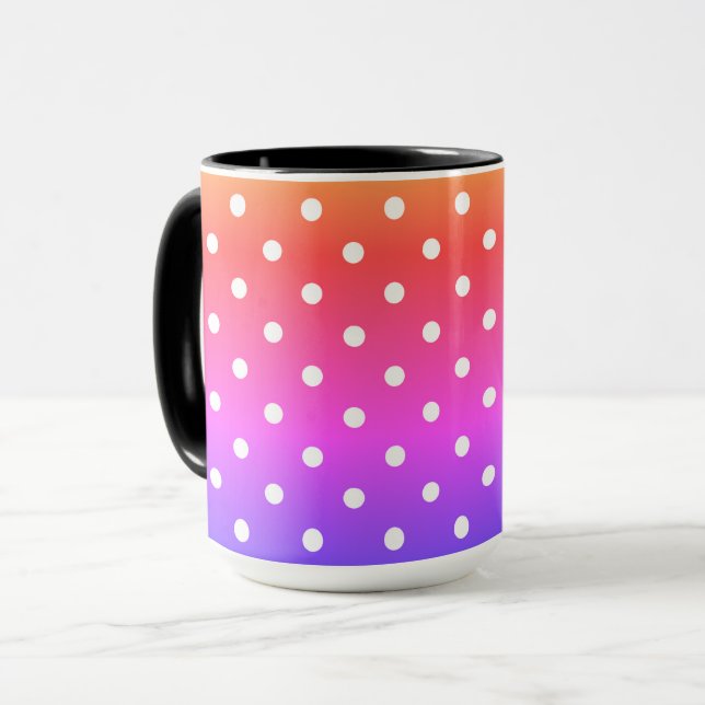 Polka dots mug (Front Left)
