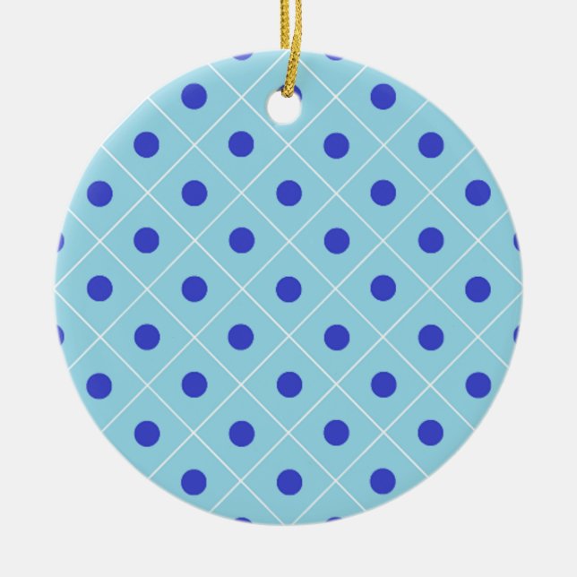 Polka Dots Ornament (Front)