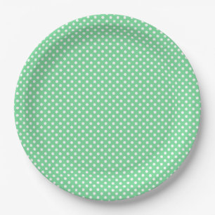 Polka Dots Paper Plate