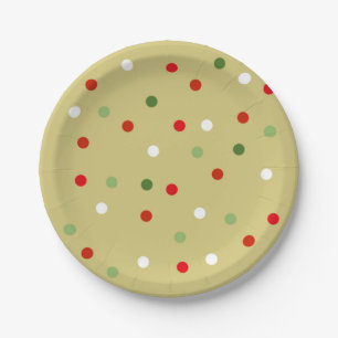 Polka Dots Paper Plates