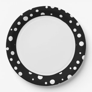 Polka Dots Paper Plates