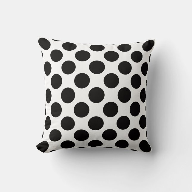 polka dots pattern cushion (Front)