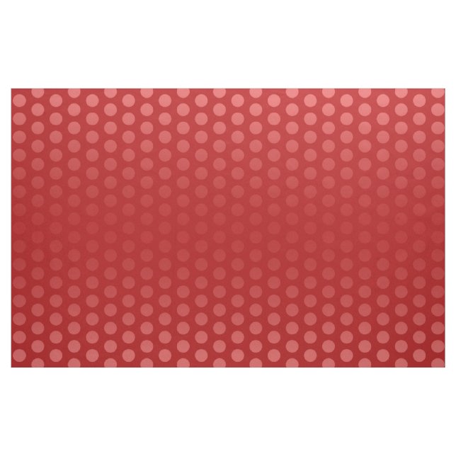 Polka Dots Pattern red + your ideas Fabric (Yard)