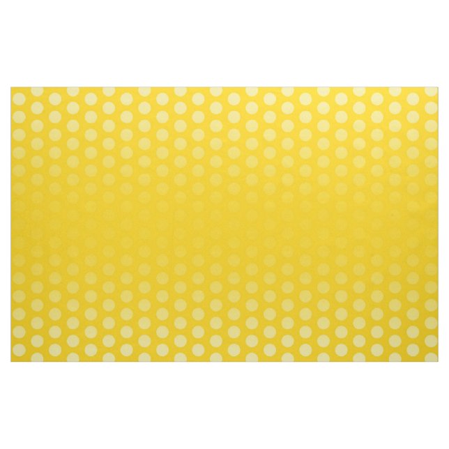 Polka Dots Pattern yellow + your ideas Fabric (Yard)