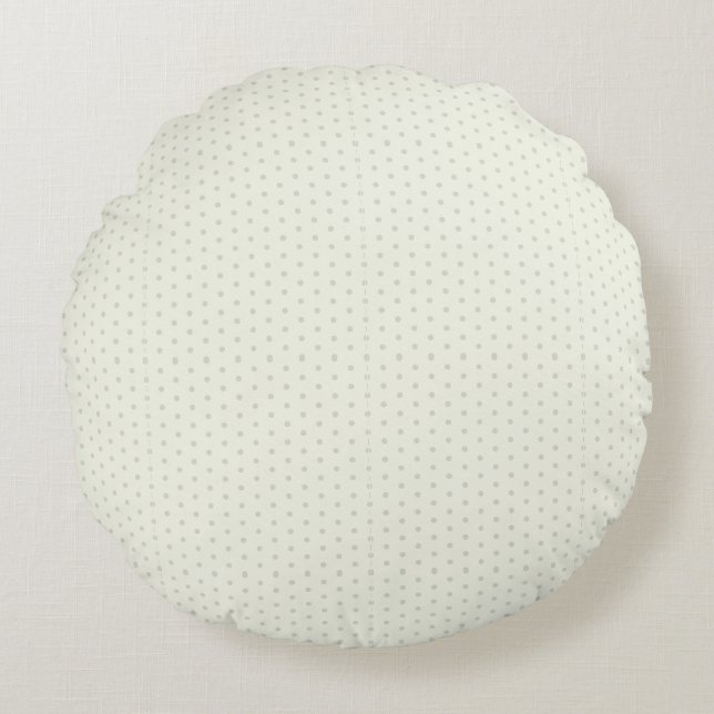 Polka dots pp1 round cushion (Front)