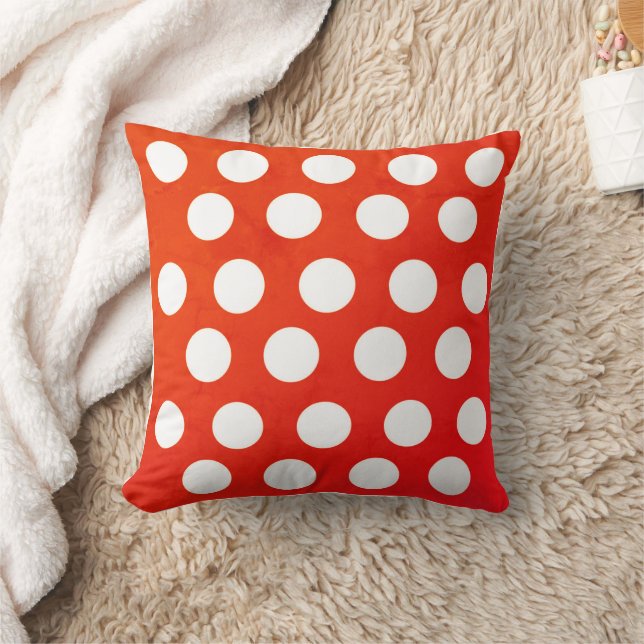 Polka dots retro Pillow (Blanket)