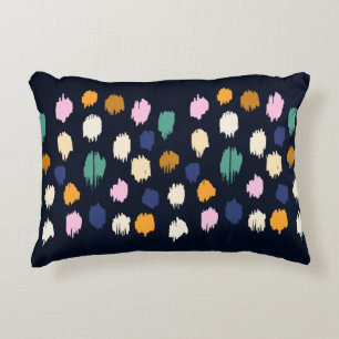 Polka dots seamless pattern decorative cushion