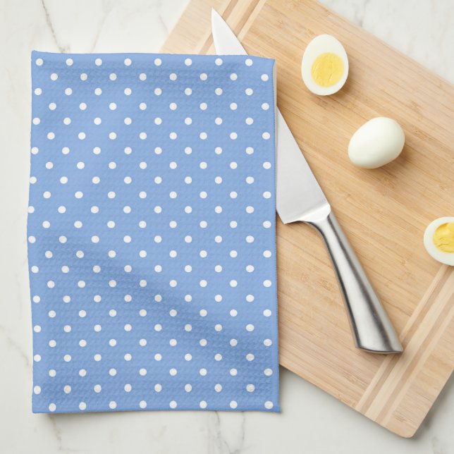 Polka Dots Tea Towel (Quarter Fold)