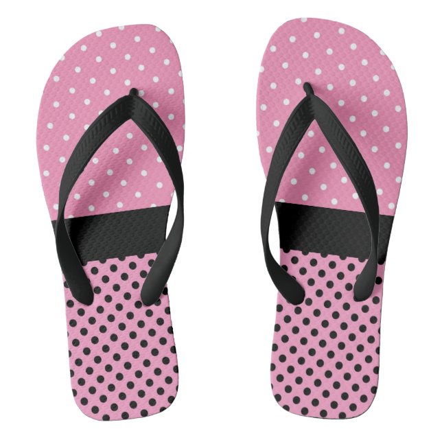 Polka Dots Thongs (Footbed)