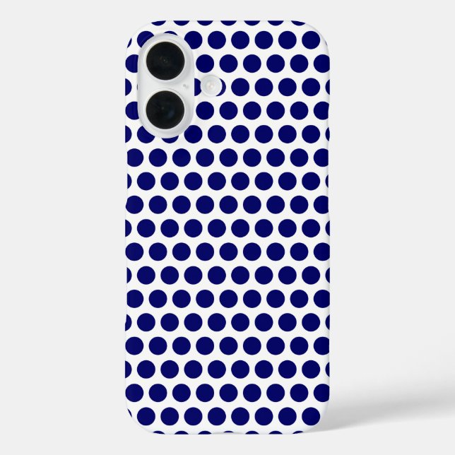 Polka Dots Tiled Case-Mate iPhone Case (Back)