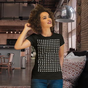 Polka Dots   Trendy Look T-Shirt