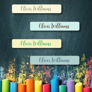 Polka Dots waterproof kids name clothing