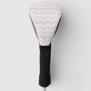 Polka Dotted Mountain Peak Pattern Golf Head Cover