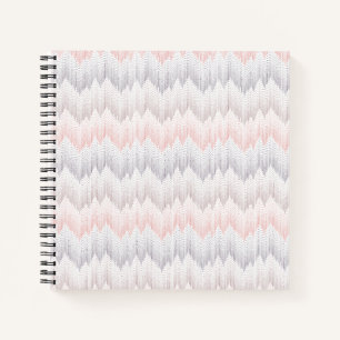 Polka Dotted Mountain Peak Pattern Notebook