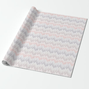 Polka Dotted Mountain Peak Pattern Wrapping Paper