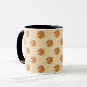 Polka golden dots mug