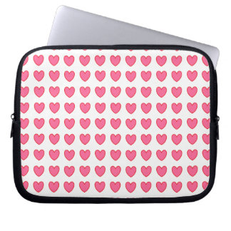 Polka Hearts Laptop Sleeve