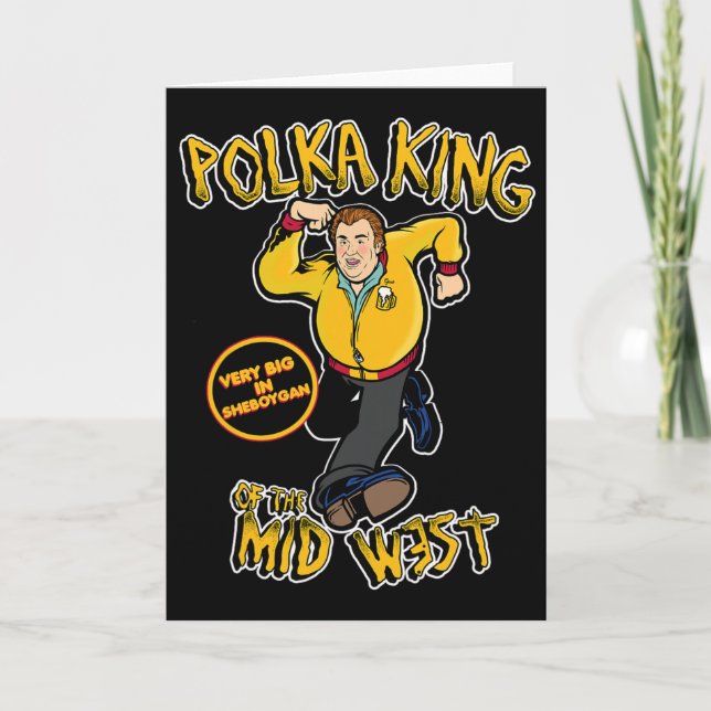 Polka King Of The Midwest  Card (Front)