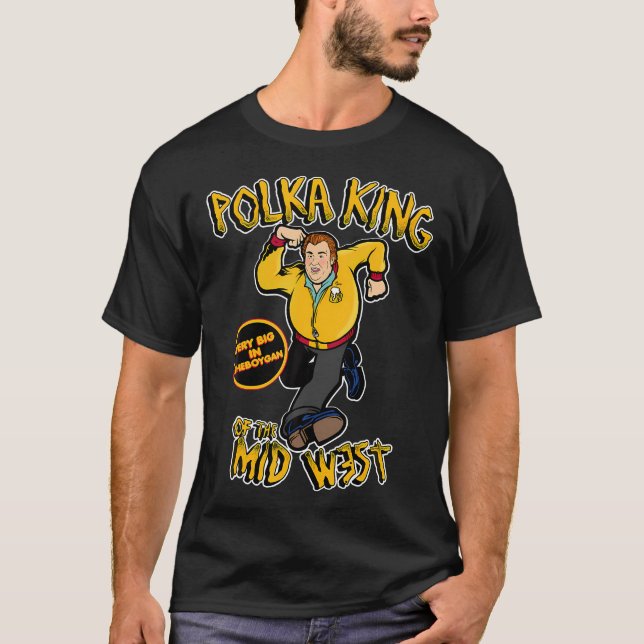 Polka King Of The Midwest T-Shirt (Front)