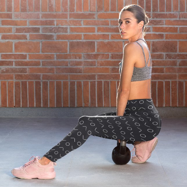 Polka Round Capri Leggings (Creator Uploaded)