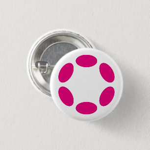 Polkadot 3 Cm Round Badge