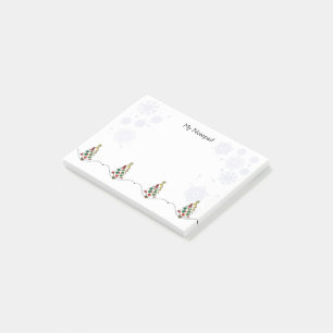 Polkadot Christmas Tree Art Post-it Notes