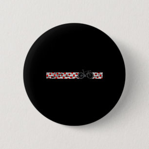 Polkadot Jersey Design Climbing Champ Bike Race Cy 6 Cm Round Badge