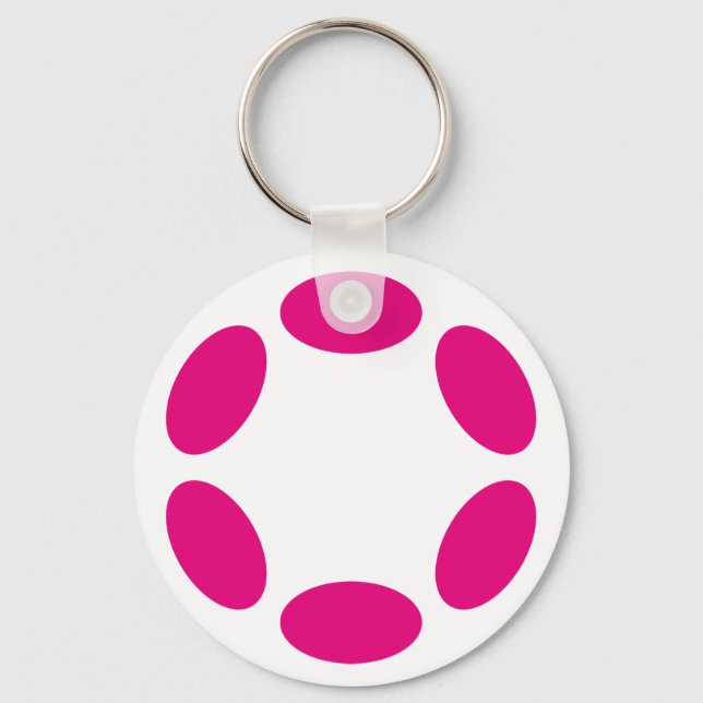 Polkadot Key Ring (Front)