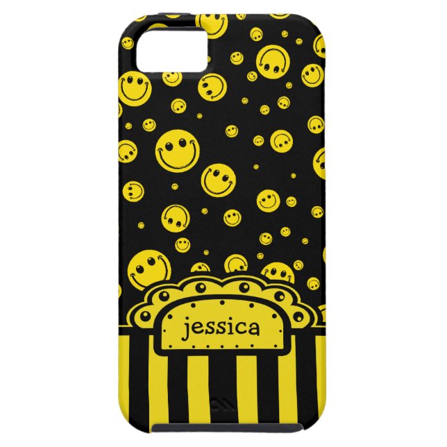 PolkaDot Name Template Case-Mate iPhone Case (Back)