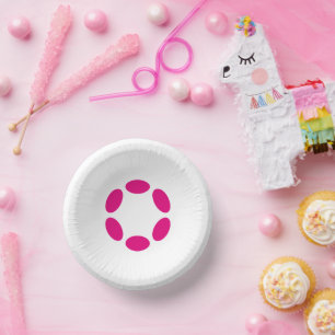 Polkadot Paper Plate