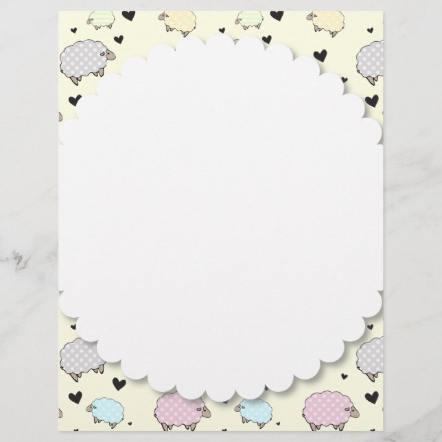 Polkadot Pastel Sheep (Front)