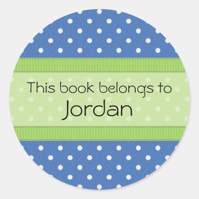 Polkadot Stickers (Front)