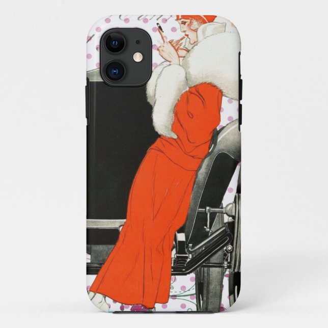 polkadots flapper Case-Mate iPhone case (Back)