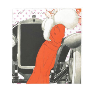 polkadots flapper notepad