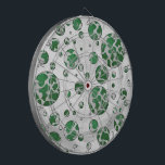 Polks Dot Cow Green and White Print Dartboard<br><div class="desc">Fresh Dairy Cow Pattern in green and white on electronics, accessories, and stylish gifts brought to you by Imagine That! Design. Moo! Show your country roots, love of dairy, love of cows, and your spot on fashion sense with our fun spotted animal pattern with our fresh touch of texture, pizzazz,...</div>