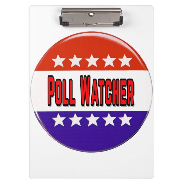 Poll Watcher Clipboard (Front)