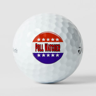 Poll Watcher Golf Balls