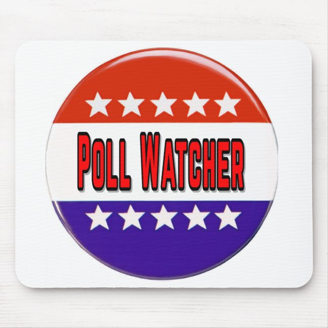 Poll Watcher Mouse Pad (Front)