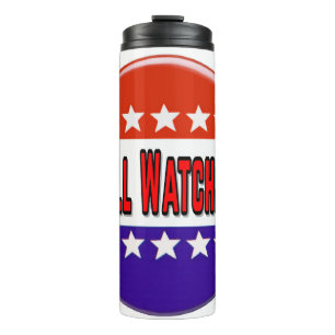 Poll Watcher Thermal Tumbler