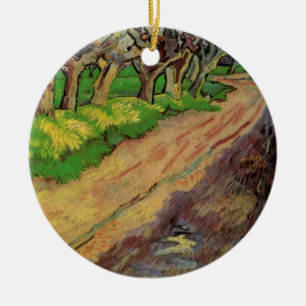 Pollard Willows by Vincent van Gogh Ceramic Tree Decoration