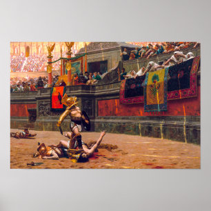 Pollice Verso   Jean-Léon Gérôme   Poster