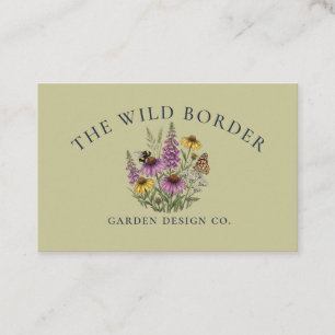 Pollinator Friendly Garden Designer Business Card